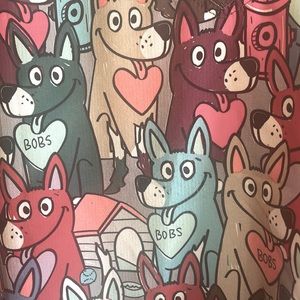 Skechers By Barco Women's‎ Lover Boy Print Scrub Top